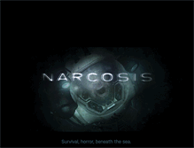 Tablet Screenshot of narcosis-the-game.com